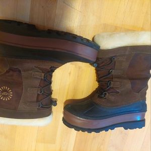 Ugg boots leather